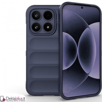 Magic Shield guminis dėklas - tamsiai mėlynas (Xiaomi 17) Magic Shield guminis dėklas - tamsiai mėlynas (Xiaomi 17)